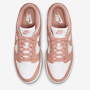 ✨Nike Dunk Low Sneakers Blush Pink & White, Women Size 7.5, Authentic & Stylish
